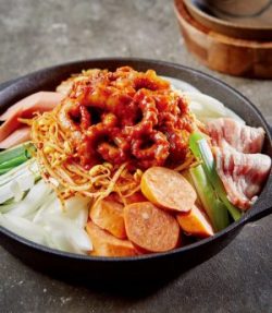 낙지부대볶음